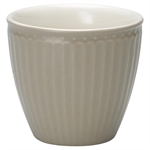 Alice warm grey latte cup fra GreenGate - Tinashjem